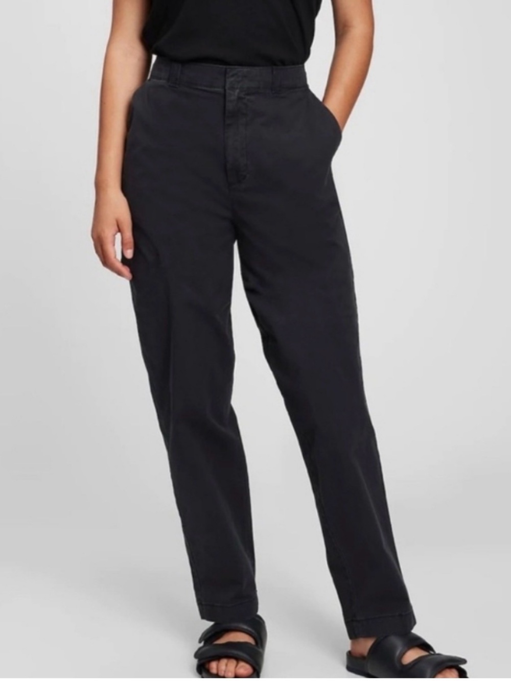 GAP Women's Straight Up Khaki Pants